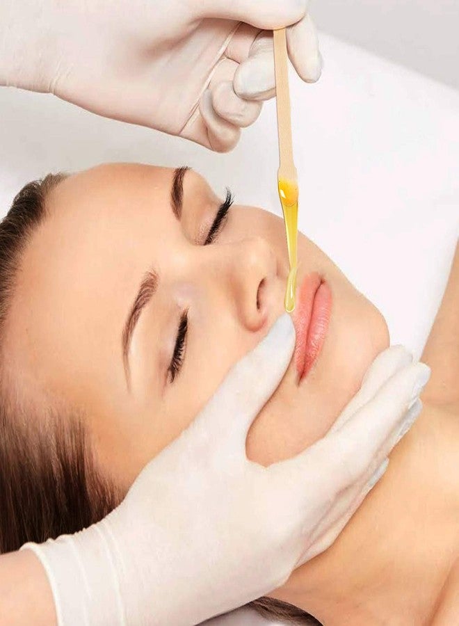 Mibly 500 Pcs Wooden Wax Sticks - Eyebrow, Lip, Nose Small Waxing Applicator Sticks for Hair Removal and Smooth Skin - Spa and Home Usage - Image 5